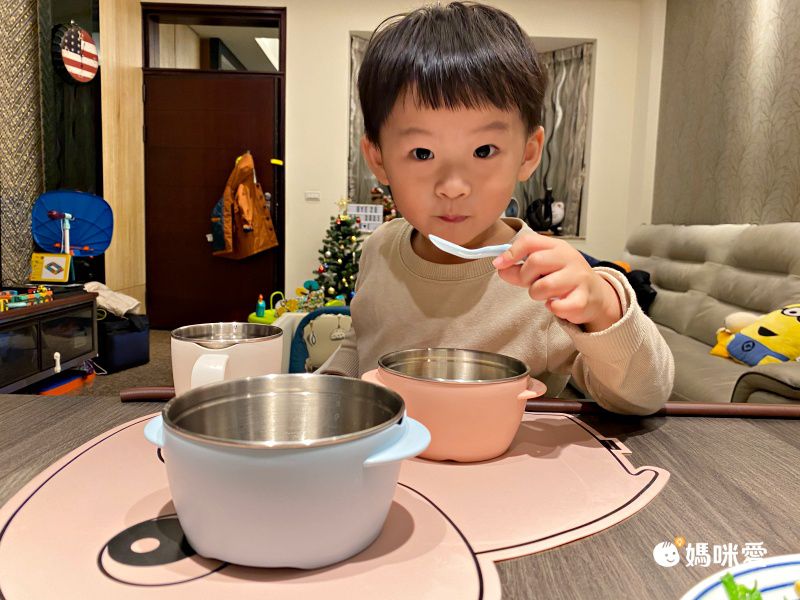 【日本 Richell】雙層可拆不鏽鋼餐碗，耐用又隔熱