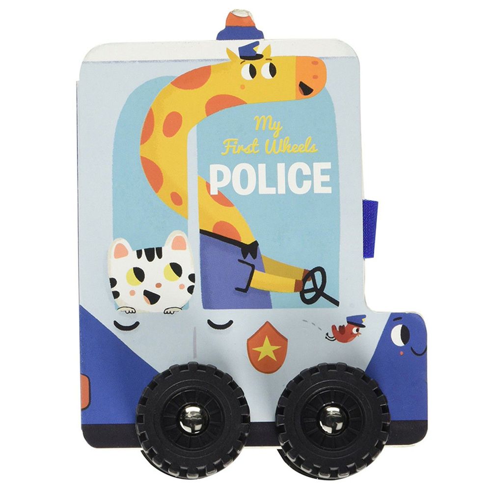 My First Wheels Series-Police Car 我的第一本輪子書-警車