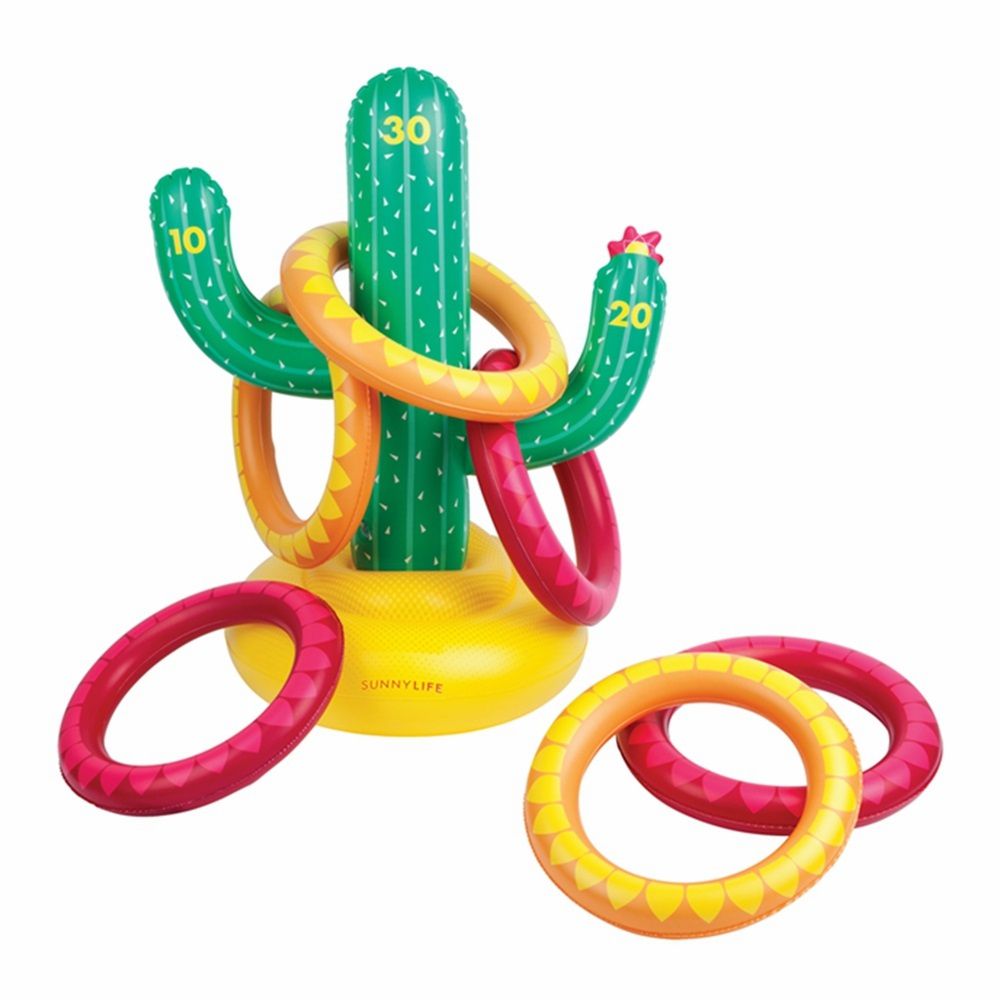 澳洲Sunnylife - 水上套圈圈組-仙人掌-50 x 45 x 67 公分