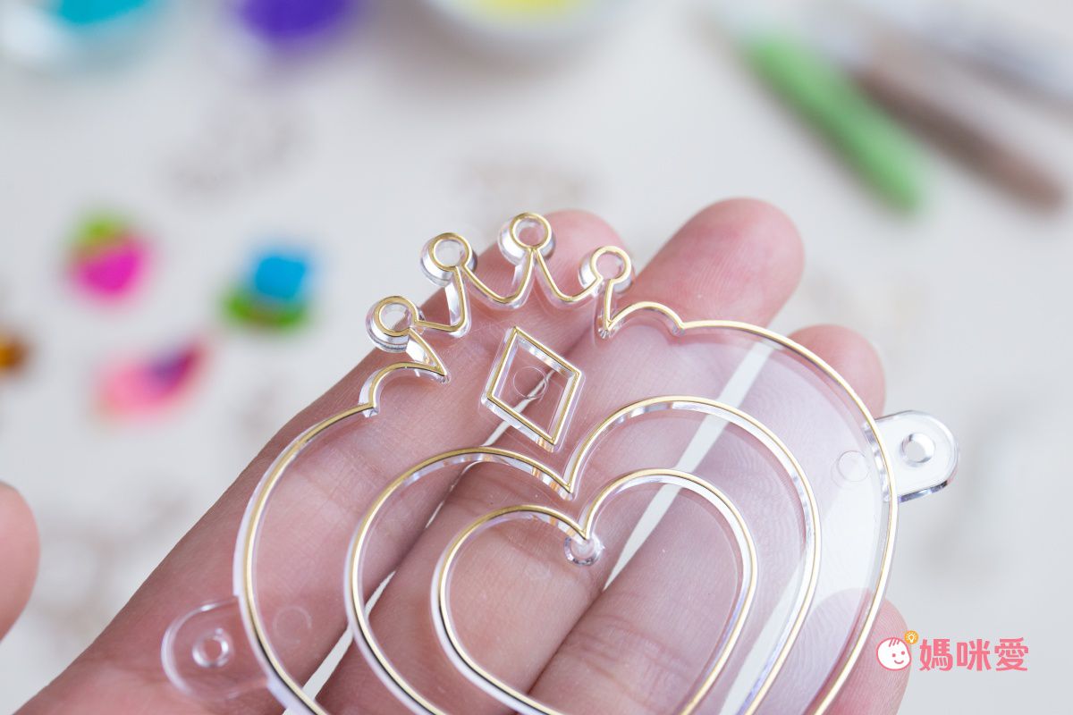 韓國 AMOS - 6色項鍊手鍊主題DIY玻璃彩繪膠