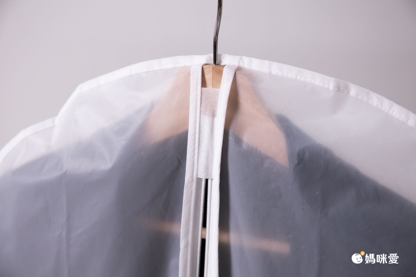 衣物防塵罩收納袋-衣架開口款