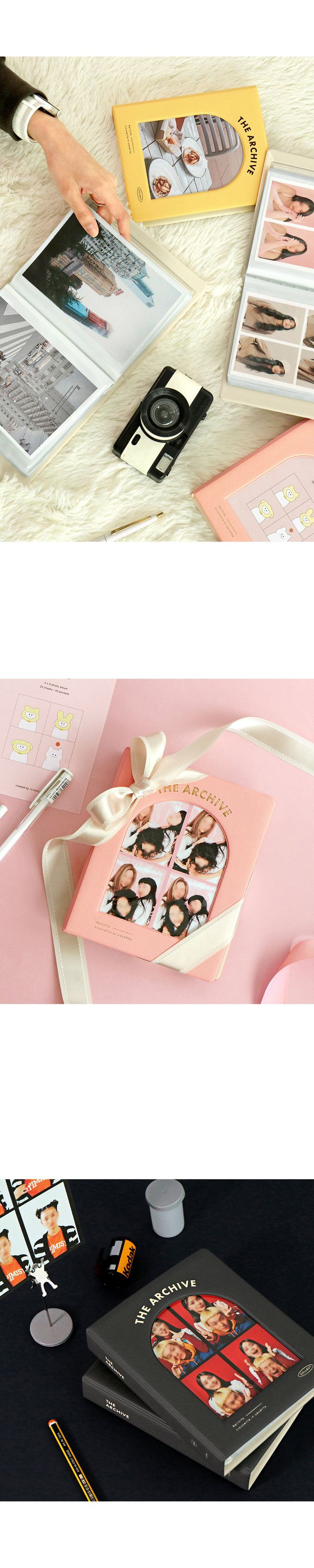 韓國 ICONIC - 韓國製4X6照片收藏相簿-薰衣草紫 (13.8x17x3cm)