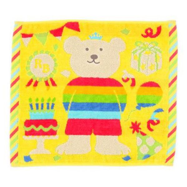 日本 Rainbow Bear	彩虹熊毛巾、方巾、擦手巾