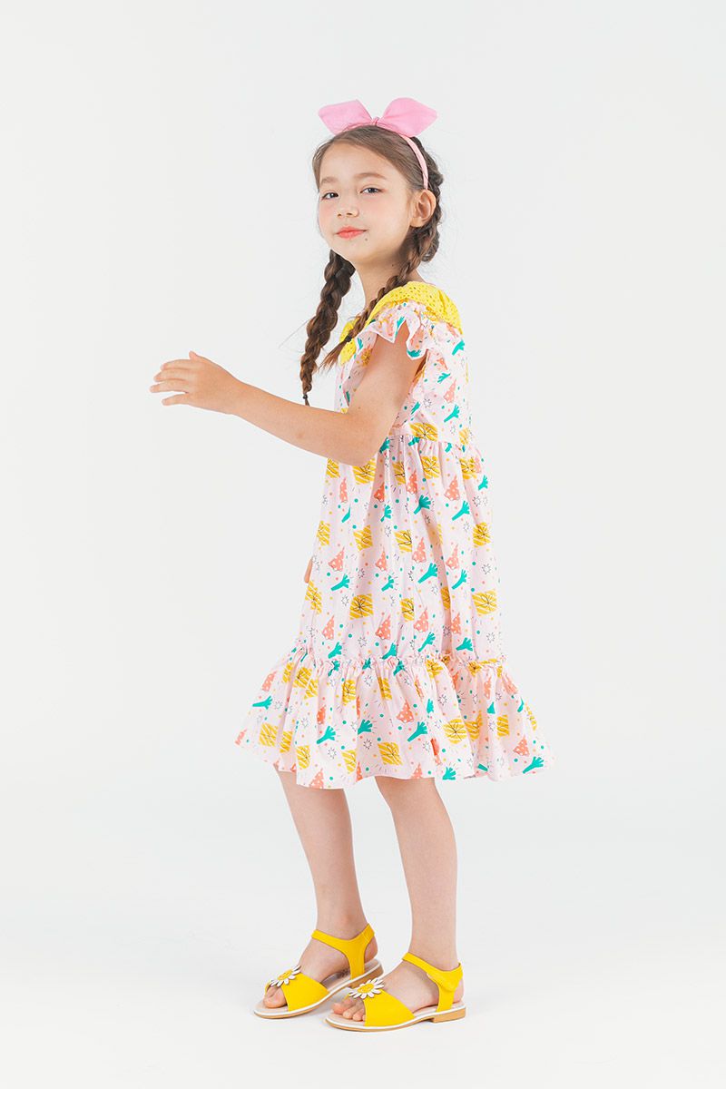 韓國 OZKIZ - 立體袖驚喜禮物洋裝