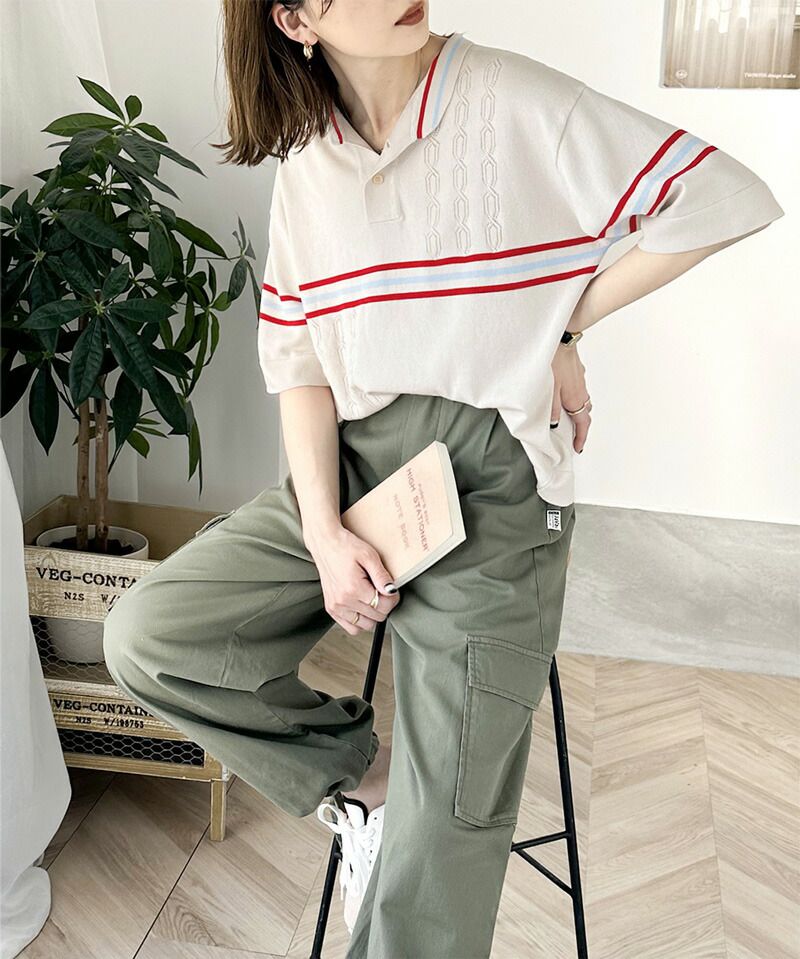 日本 Classical Elf - 翻領復古透氣短袖上衣-孔雀藍