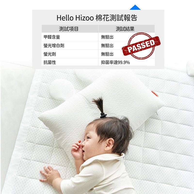 正韓Hello HiZoo - 3D Aqua Mesh 涼感兔耳造型抗菌防蟎雙面枕/涼感枕/護脊/護頸枕