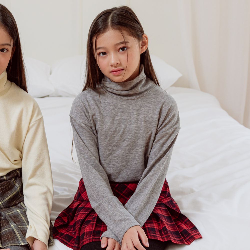 sm2 好搭配高領長袖上衣-灰