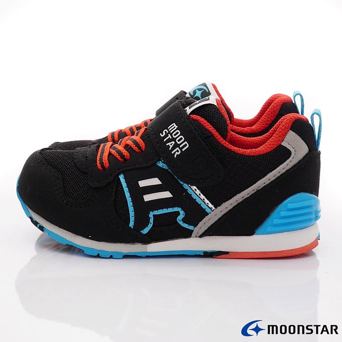 Moonstar日本月星 - HI系列休閒機能童鞋-MSC23236黑(中小童段)-機能運動鞋-黑