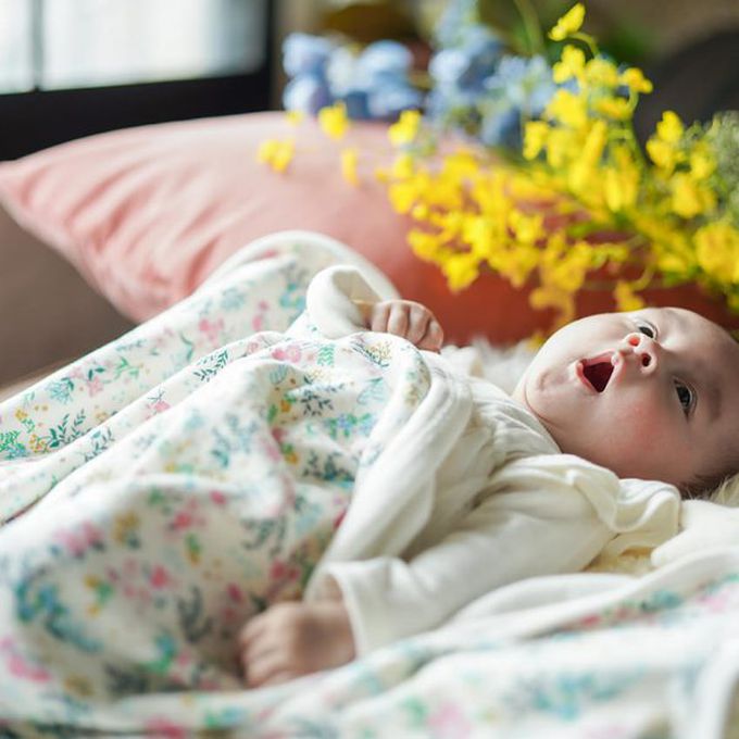 akachan honpo - Haruulala 毯子 附禮盒-花開的音色 (60×90cm)