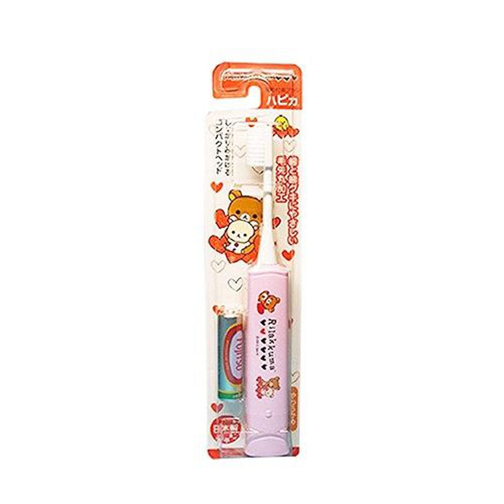 日本 HAPICA - MINIMUM 兒童電動牙刷-拉拉熊-粉色 (3-6歲)