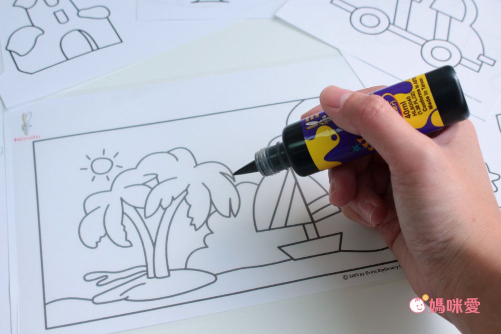 台灣製【彩繪玻璃貼 DIY】超夯膠畫，可裝飾在光滑平面！