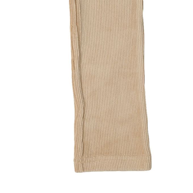 akachan honpo - 10分經典褲-燈心絨-淺卡其色