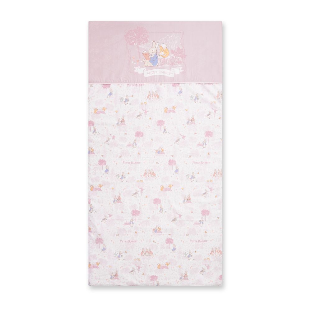 悅讀比得兔乳膠床墊/嬰幼兒床墊 120X60x3.75cm(寶寶床墊 透氣床墊 睡眠墊)-粉色