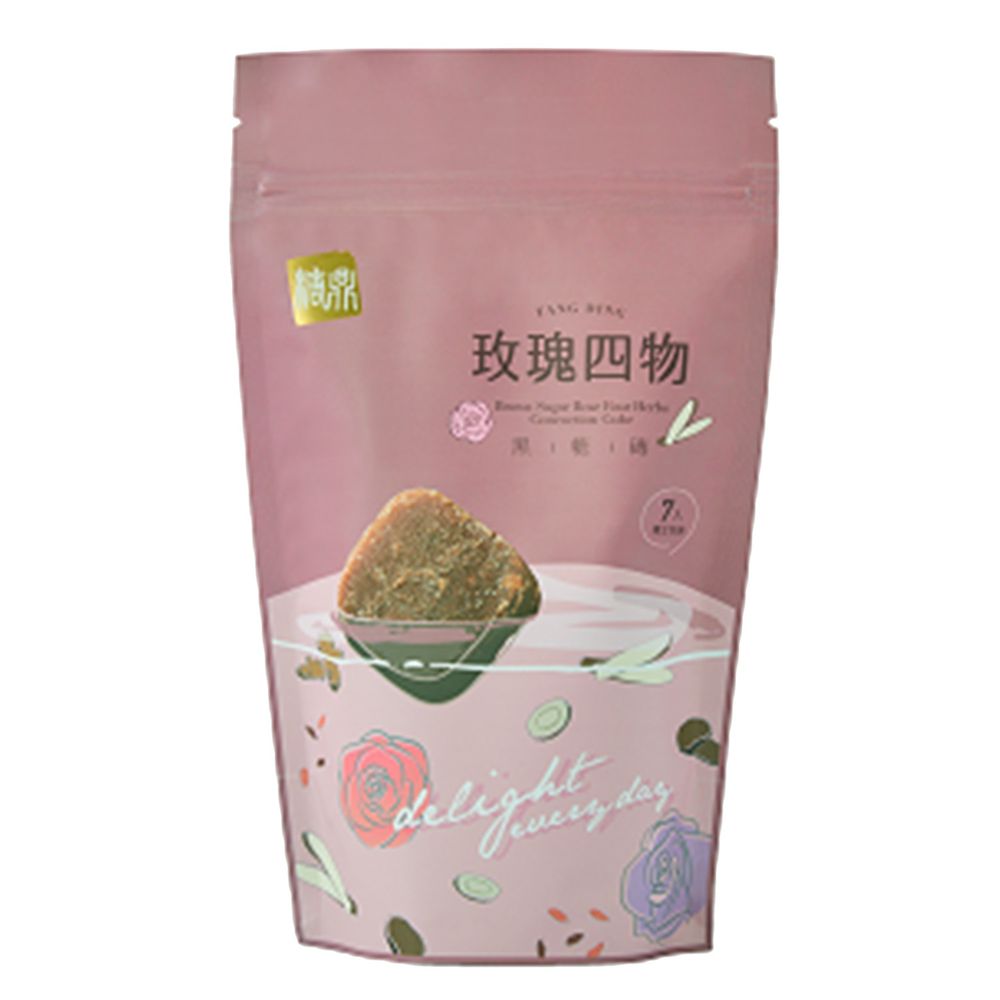糖鼎黑糖磚 - 黑糖玫瑰四物-7入 (小)-30g*7入/包