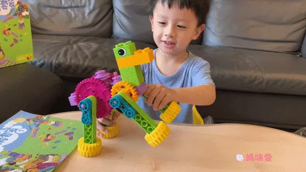 昌兒 - 幼兒動力積木教育套裝(含收納盒)