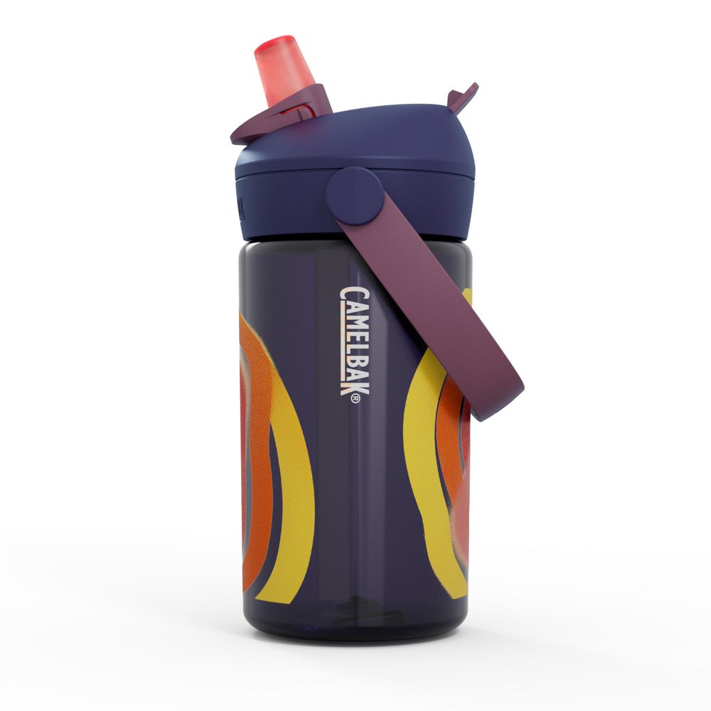 Flip Straw 兒童吸管運動水瓶RENEW-星際風洞 (400ML)