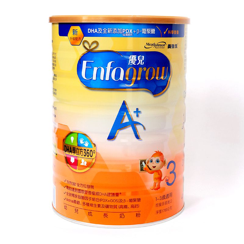 美強生 - 美強生優兒A+幼兒成長奶粉-2罐-1700g/罐x2