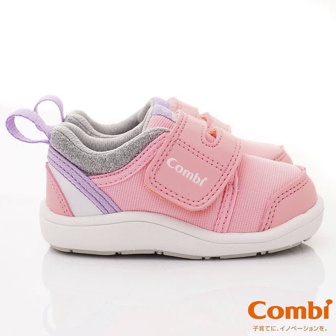 日本 Combi - COMBI醫學級NICEWALK兒童成長機能鞋-C2301PI(寶寶段)-休閒鞋-粉