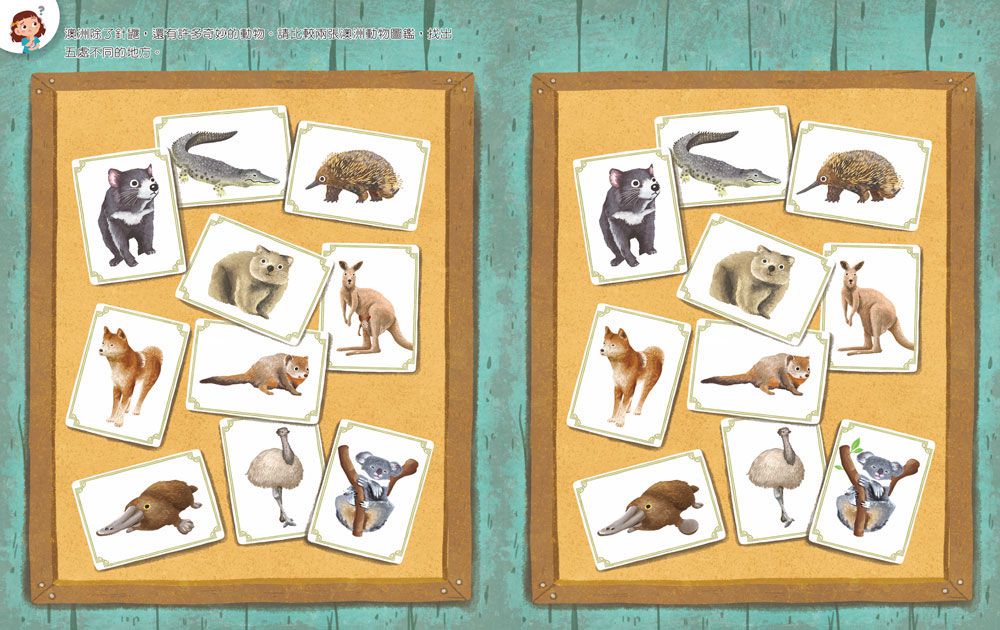 一樣不一樣：陸生動物【A級福利品特惠】-全彩 (單本)-精裝