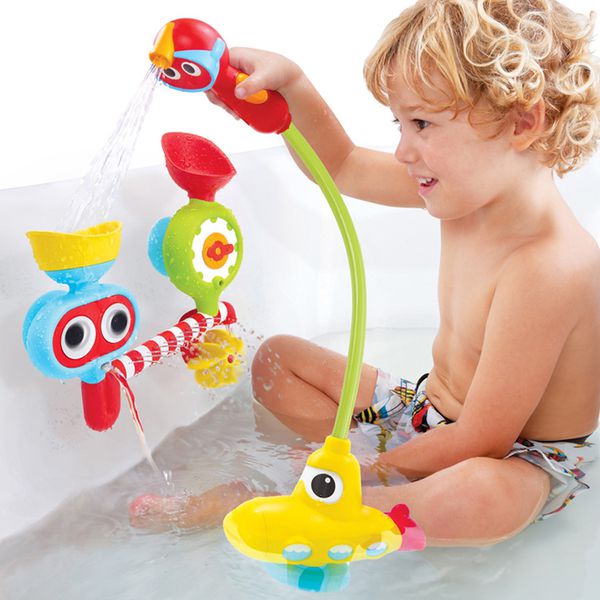 寶寶乖乖洗澡神隊友【戲水/洗澡玩具】旋轉噴水、花灑、噴泉，超多小機關