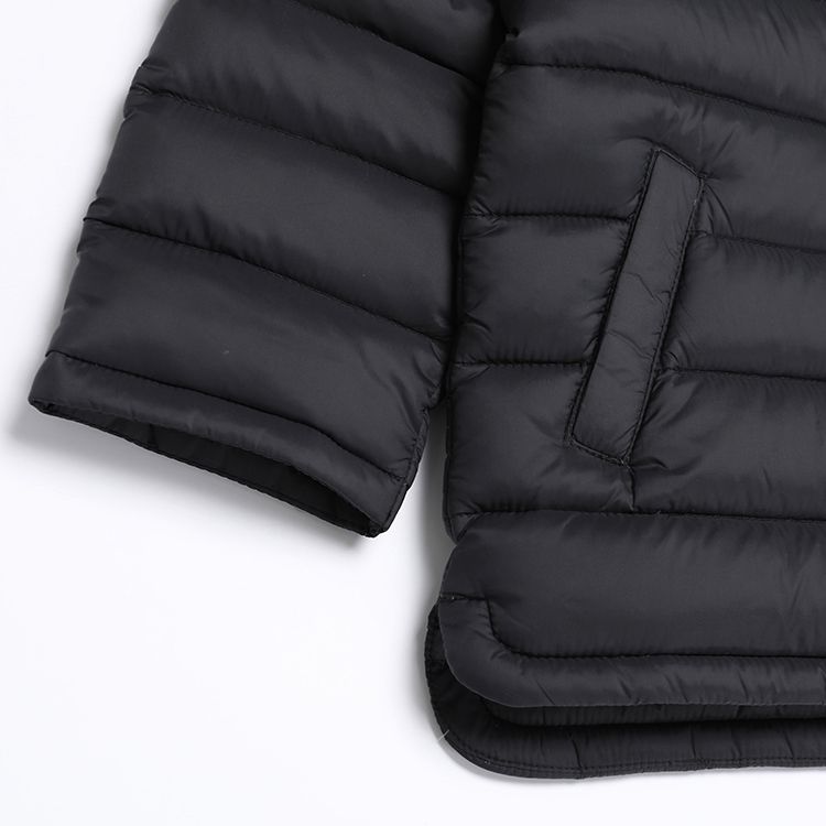 韓國 alfonso - 80/20輕量羽絨外套-黑藍