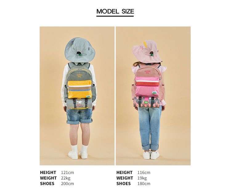 韓國 Victoria & Friends - 超輕量(490g)防潑水減壓背帶兒童背包-藍綠 (35X25X15cm)