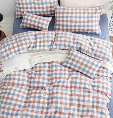 Washcan 瓦士肯水洗棉床包組✿透氣、親膚，水洗棉的細緻呵護～