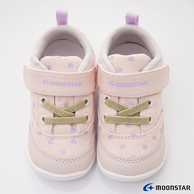 Moonstar日本月星 - 寶寶學步機能鞋-MSCNB3074粉(寶寶段)-學步鞋-粉