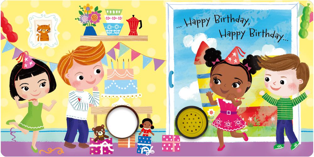 按按有聲音樂書：Happy birthday to you 生日快樂