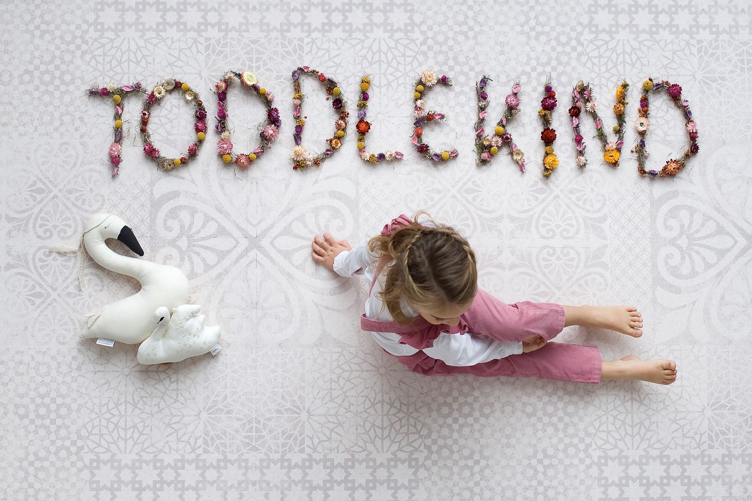 德國 toddlekind - 波斯風系列遊戲地墊-流砂棕-一組6片