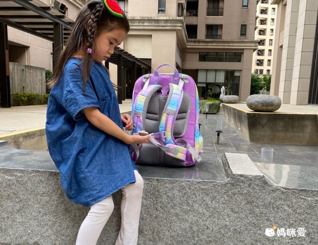 MoonRock - 護脊書包-SP102太空恐龍藍-適合95-140公分