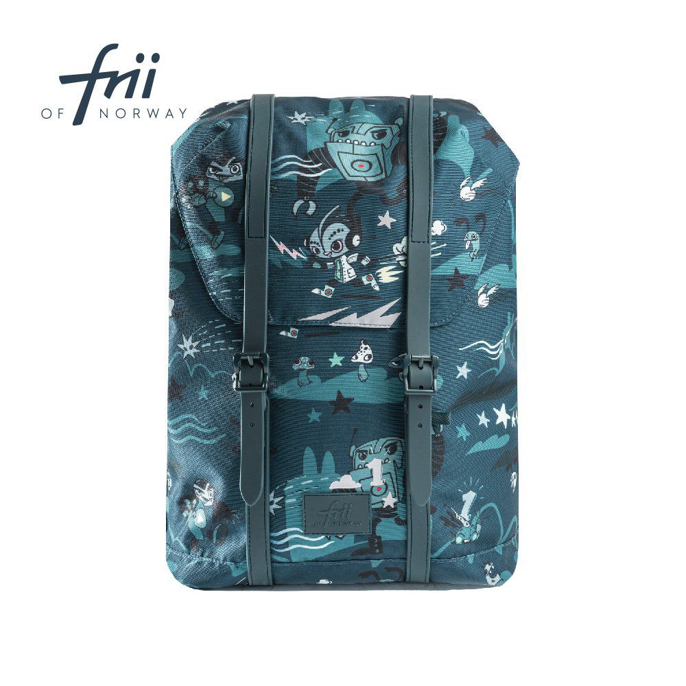 挪威Frii - Retro書包22L-機器戰士'22