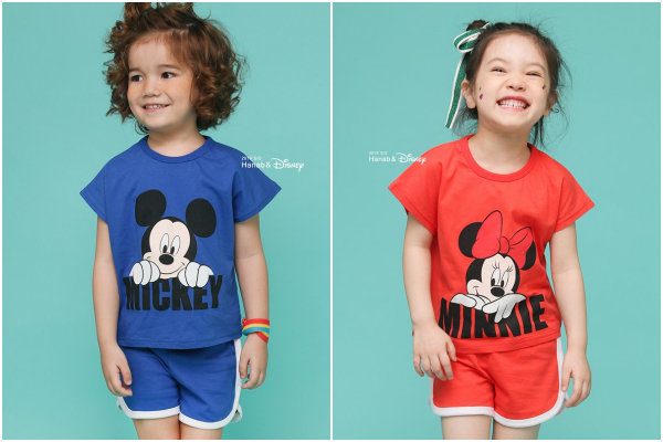 ♥ 韓製迪士尼套裝  2019 夏季款♥ 米奇、唐老鴨、小熊維尼 都在這裡！