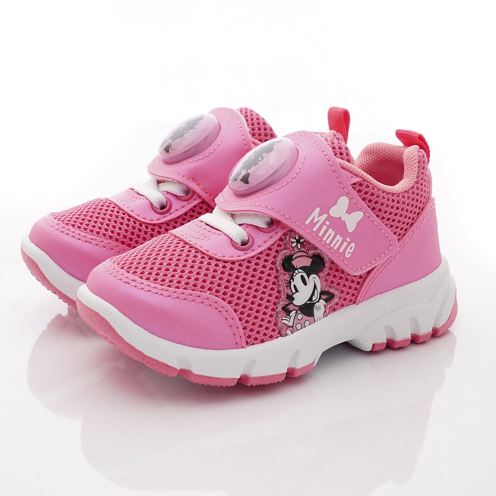 Disney 迪士尼 - 米妮電燈運動鞋(小童段)-粉