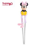 SuperBO - 不鏽鋼3D學習筷-米妮