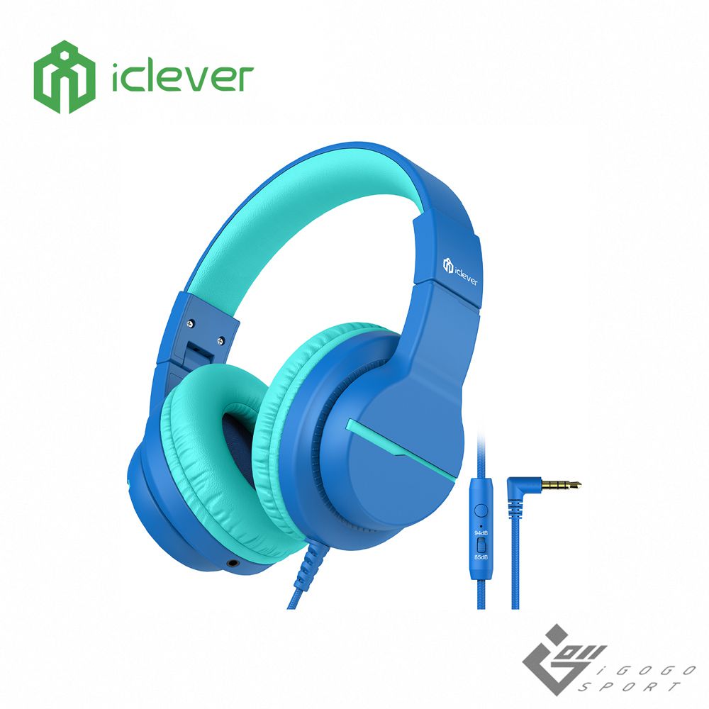 iClever - HS19 兒童耳機-海軍藍