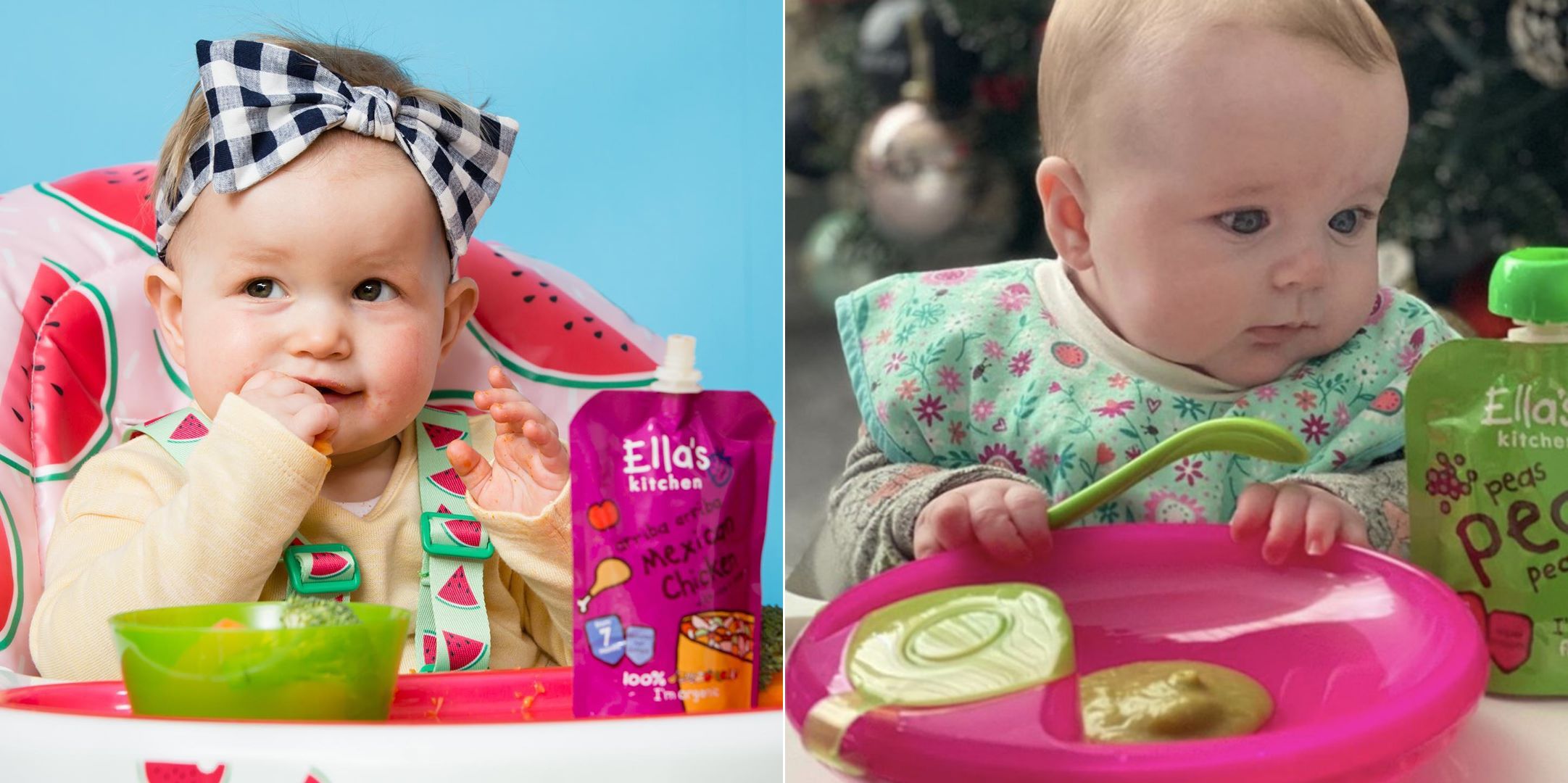 Ella's kitchen - 彩虹系列有機果泥-綠色(香蕉泥+蘋果泥+梨子泥+奇異果泥+濃縮檸檬汁)6個月以上-90g