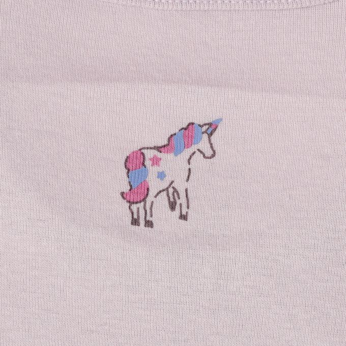 akachan honpo - ah短袖圓領上衣2件組-穿衣練習-紫色