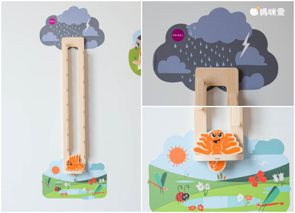 免收拾【新加坡Oribel】壁貼玩具，貼在牆上想玩就玩！