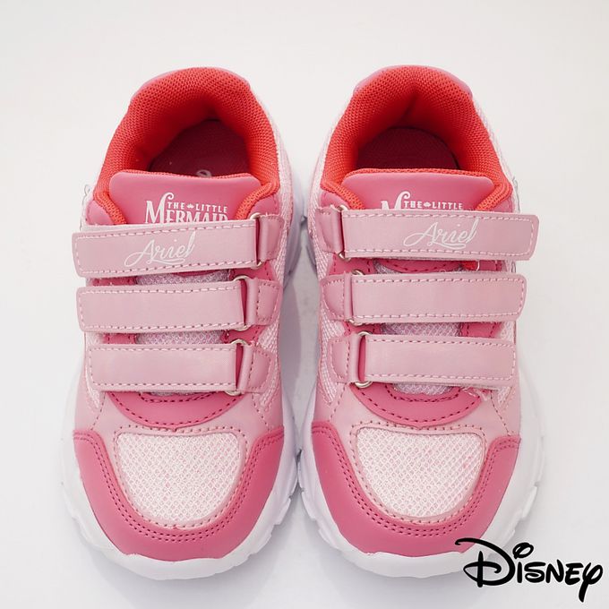 DISNEY童鞋 迪士尼美人魚運動鞋-323037粉(中小童段)-運動鞋-粉