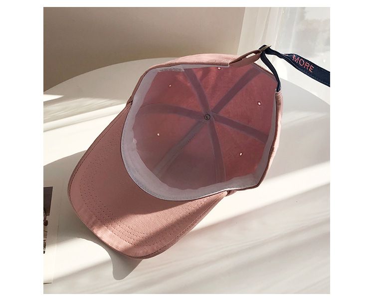 簡約百搭休閒遮陽棒球帽-黑色 (適合頭圍58-60cm)