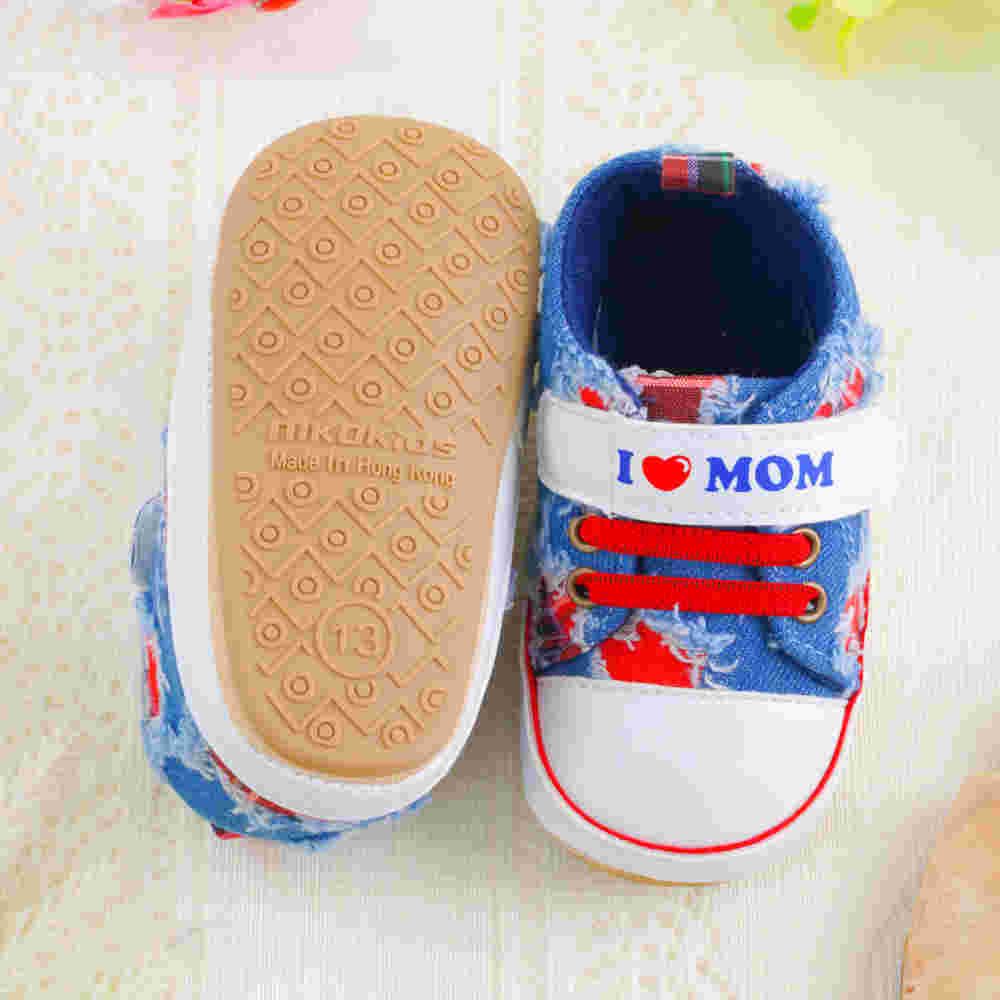 nikokids - 軟Q底學步鞋-藍色(SG566)