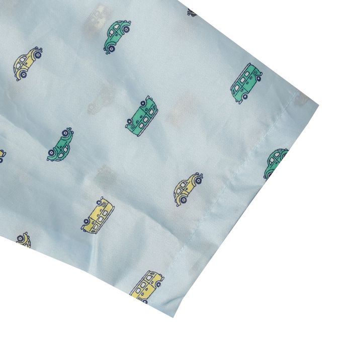 akachan honpo - 雨衣-汽車-藍色