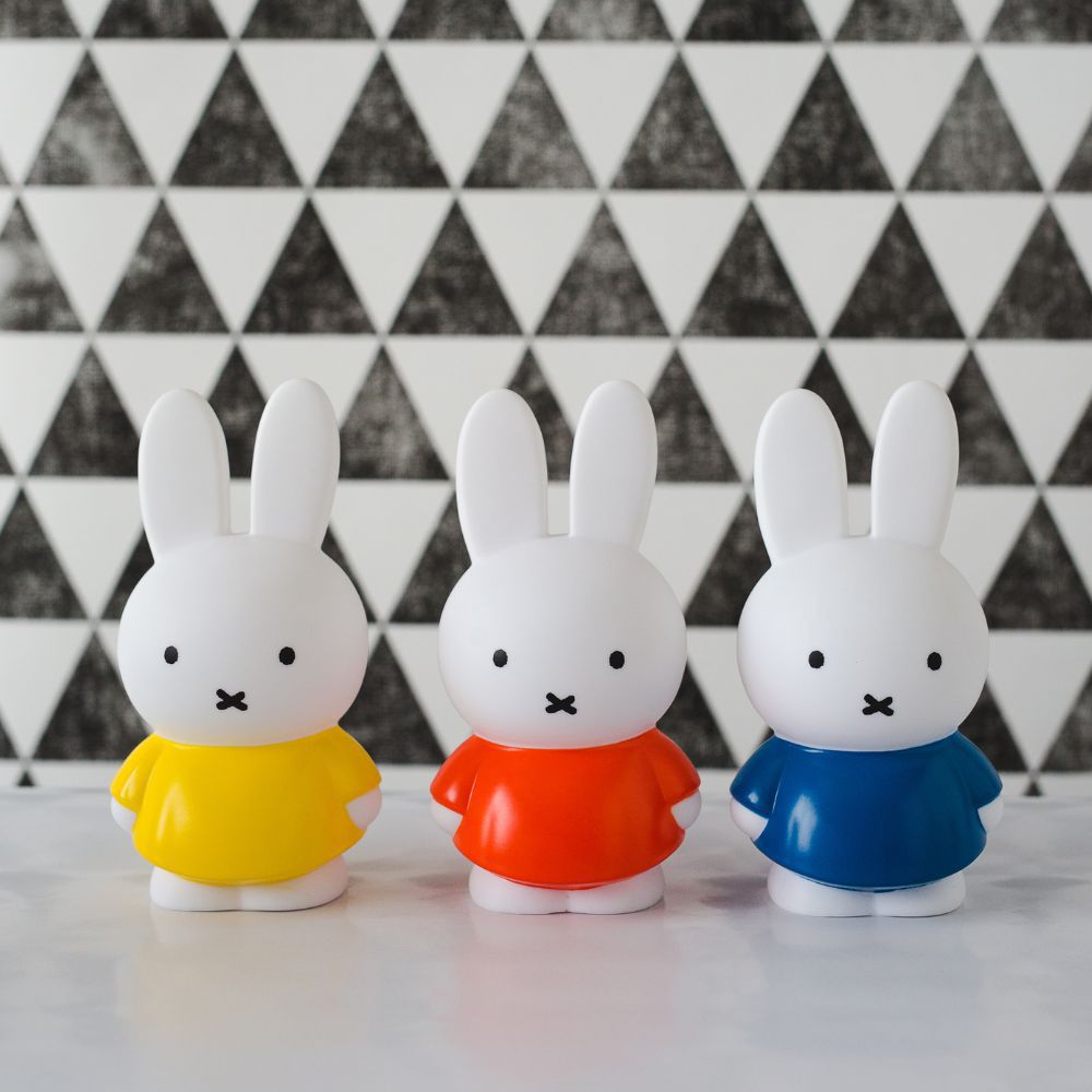 Miffy 米菲兔經典款公仔存錢筒-中號 藍色
