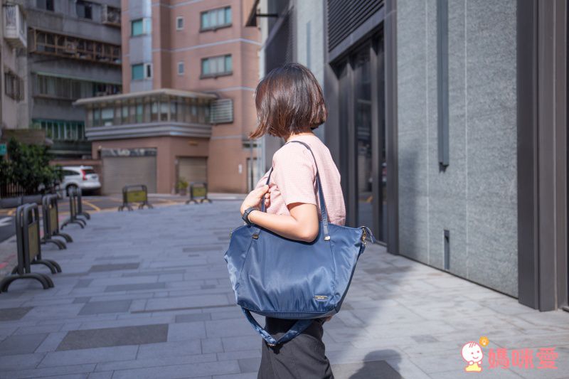 HARUhonpo 小晴天本舖 - Harulez 日本設計師の聯名款-Tote微金質感托特包-土星藍