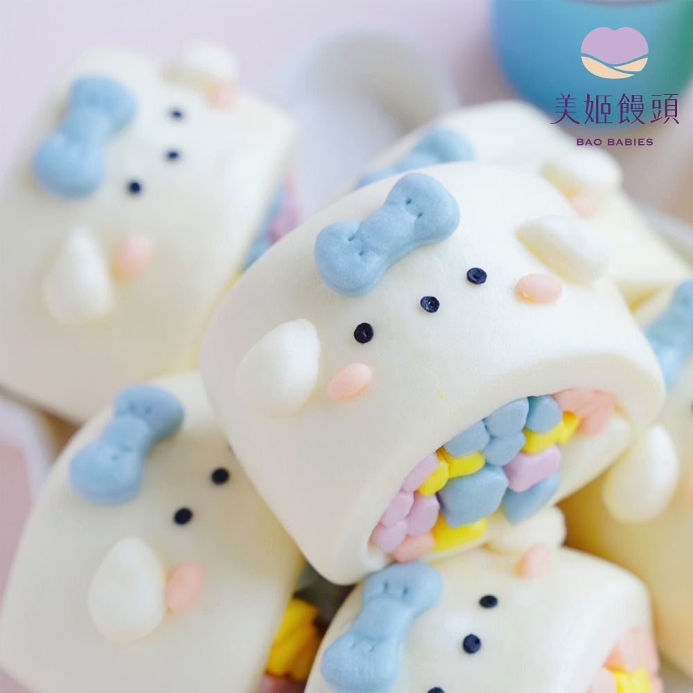 小仙女彩虹鮮乳造型銀絲卷-50g*6顆