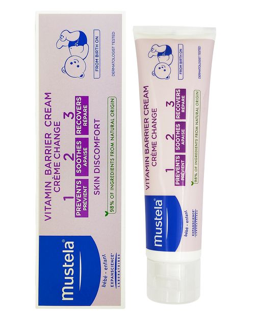 mustela 慕之恬廊 - 維他命護膚寶寶護臀隔離霜100ml(效期2026/08)