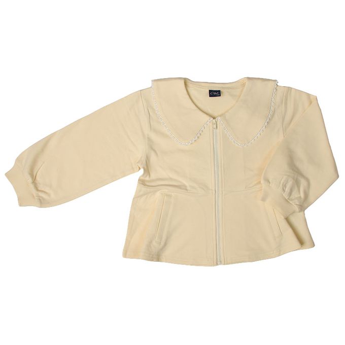 akachan honpo - 夾克-毛圈布-象牙白色