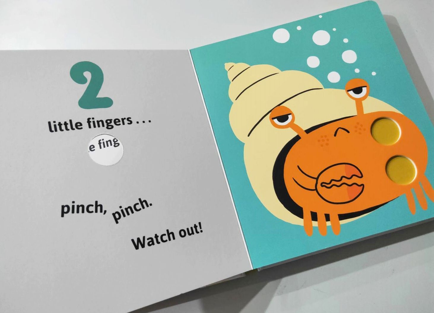 HOORAY FOR LITTLE FINGER /手指互動數數遊戲書-硬頁書