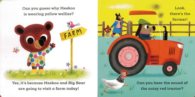 Meekoo and the Muddy Farm (硬頁音效書)